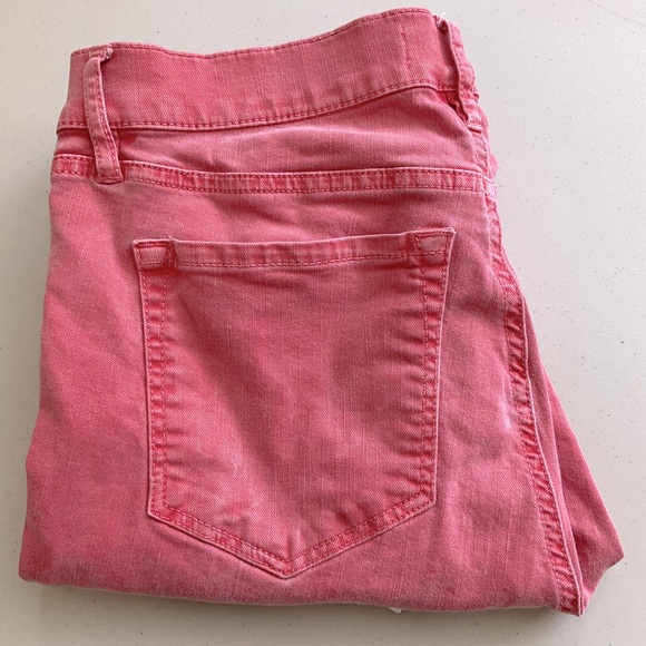 Loft Jeans Women’s Size 6 Orange Modern Kick Crop - Picture 8 of 8